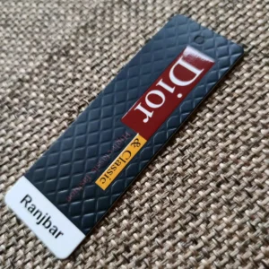 تگ مقوایی گلاسه برجسته یووی DIOR رنجبر تیراژ 1000 عددی