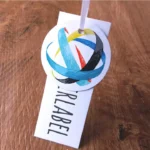 تگ مقوایی برش خورده LAIBEL تیراژ 1000 عددی