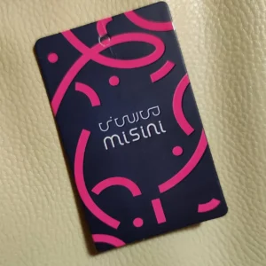 تگ مقوایی لمینتی MISINI تیراژ 1000 عددی