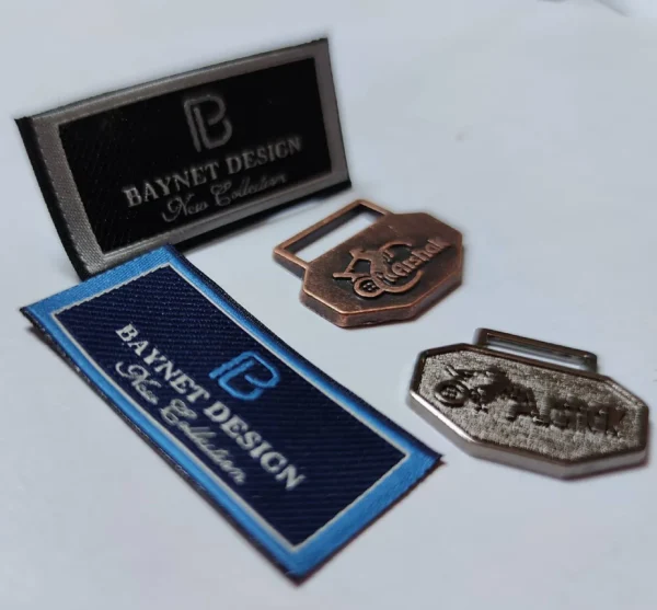 مارک پارچه ای و فلزی BAYNET DESIGN تیراژ 1000 عددی