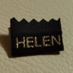 مارک لیبل پارچه ای با برند HELEN تیراژ 1000 عددی