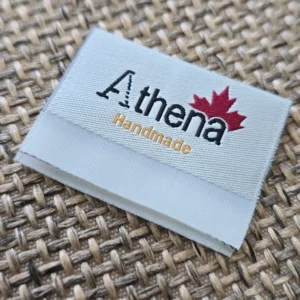 مارک پارچه ای بافت ATHENA HAMDMADE تیراژ 1000 عددی