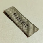 مارک پارچه ای بافتی SLIM FIT تیراژ 1000 عددی