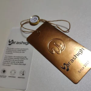 اتیکت مقوایی طلایی YARASHIGH تیراژ 1000 عددی