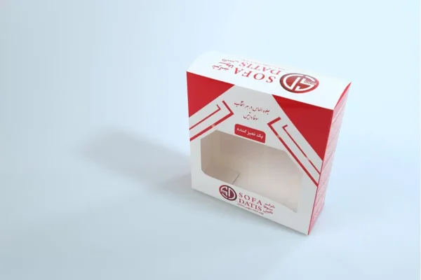 چاپ جعبه سوفا داتیس ایندربرد 4 رنگ تیراژ 1000 عددی