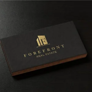 کارت ویزیت برجسته فابریانو املاک forefront تیراژ 1000 عددی