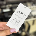 کارت ویزیت و تگ آویز NILMON COLLECTION لمینت تیراژ 1000 عددی