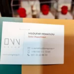 کارت ویزیت گلاسه ONNGROUP تیراژ 1000 عددی