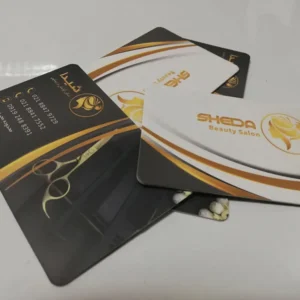 کارت ویزیت لمینت برجسته SHEDA تیراژ 1000 عددی