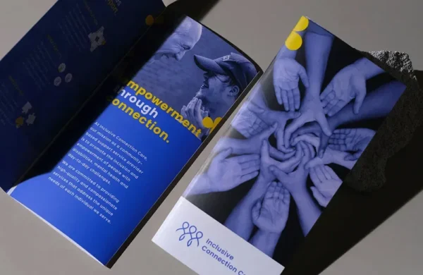 بروشور 3 لت empowermet through connection تیراژ 1000 عددی