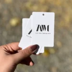کارت ویزیت و تگ آویز ZAWC قالبدار لمینت تیراژ 1000 عددی