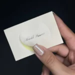 لیبل دایره ای AZADE MANAVI تیراژ 1000 عددی