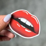 کارت ویزیت سلفون قالبدار LIPS تیراژ 1000 عددی