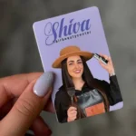 کارت ویزیت لمینت مات SHIVA HAIRBEAUTYCENTER تیراژ 1000 عددی