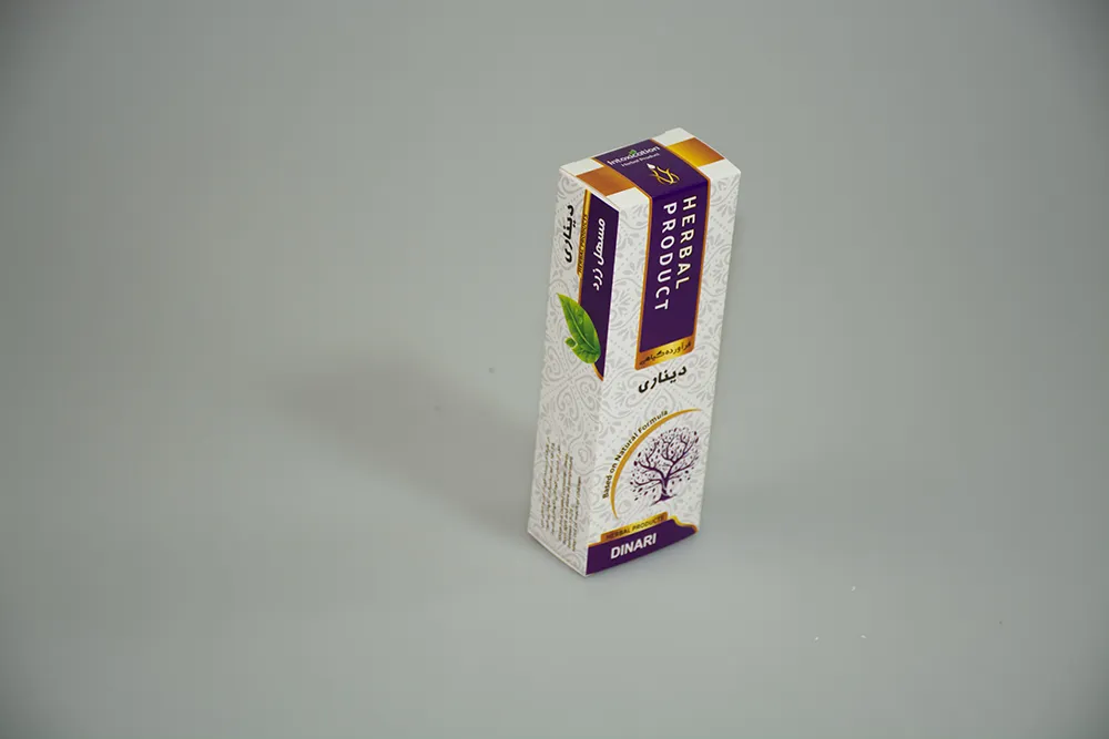 تولید جعبه دیناری HERBAL تیراژ 1000 عددی
