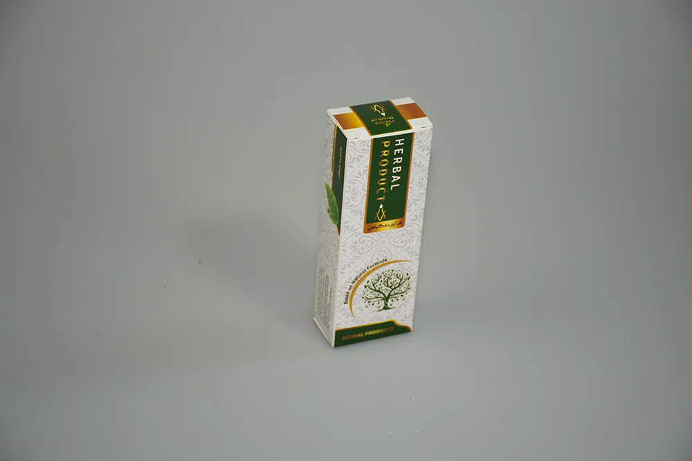 تولید جعبه فرآورده گیاهی HERBAL تیراژ 1000 عددی