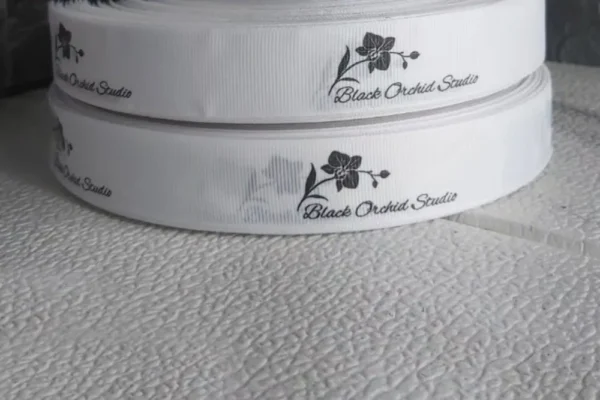 روبان کبریتی سفید BLACK ORCHID STUDIO متراژ 1000 عددی
