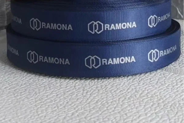 روبان کبریتی سرمه ای RAMONA نقره ای متراژ 1000 عددی