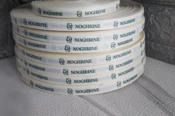 روبان سفید 7 میلی متری NOGHRINE سبز متراژ 1000 عددی