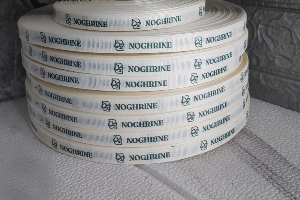 روبان سفید 7 میلی متری NOGHRINE سبز متراژ 1000 عددی