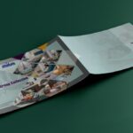 سفارش کاتالوگ A4 افقی mitranic group collection تیراژ 1000 عددی