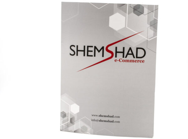 سفارش کاتالوگ A4 دو لت SHEMSHAD تیراژ 1000 عددی