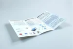 بروشور خدمات نظارت تصویری 3 لت گلاسه تیراژ 1000 عددی