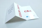 چاپ بروشور مشاوره C&C گلاسه 135 گرمی تیراژ 1000 عددی