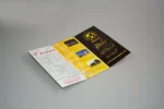 بروشور سفر به باکو گلاسه 3 لت تیراژ 1000 عددی