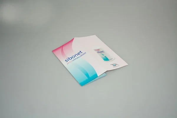 سفارش بروشور گلاسه سیبونت ph5.5 تیراژ 1000 عددی
