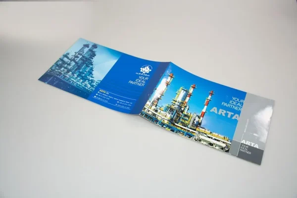 سفارش کاتالوگ A4 پتروشیمی YOUR IDEAL ARTA تیراژ 1000 عددی