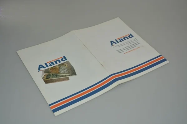سفارش کاتالوگ A4 سرامیک ALAND تیراژ 1000 عددی
