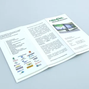 بروشور 3 لت 200 گرمی HEMPEL تیراژ 1000 گرمی