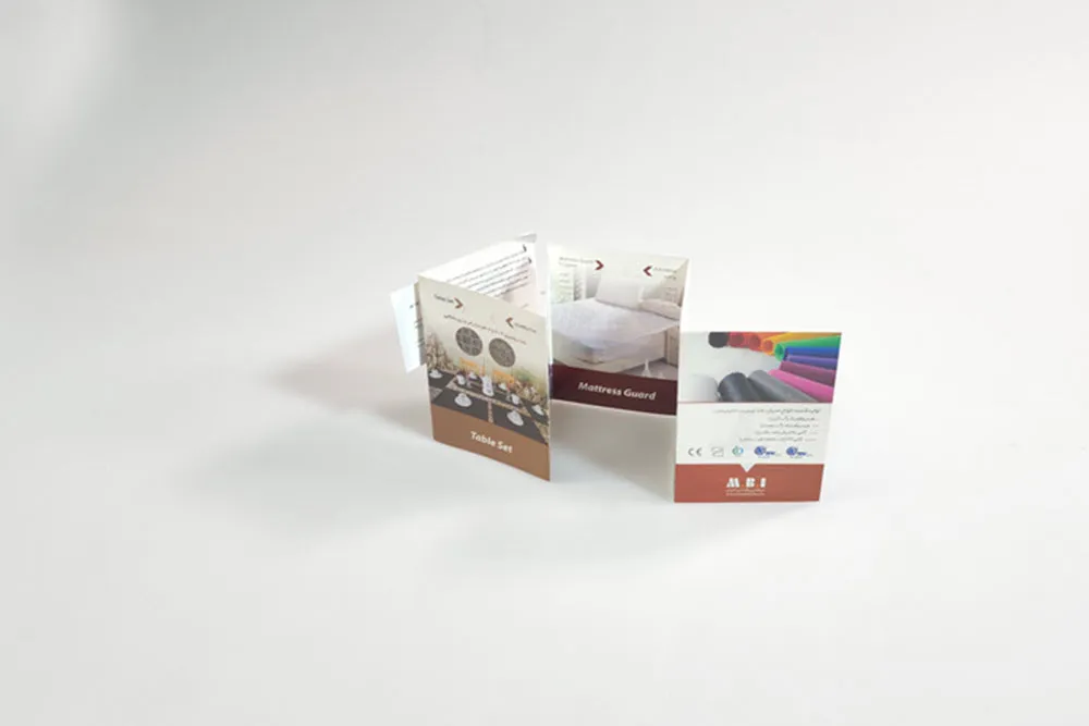 بروشور 4 لت TABLE SET تیراژ 1000 عددی