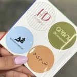 لیبل دایره ای casnybeauty تیراژ 1000 عددی