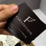 مارک پارچه ای مشکی farashtook تیراژ 1000 عددی